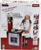 Klein Toys Miele Petit Gourmet keuken - 69x33x95 cm - met geluidseffecten - rood grijs