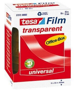 Tesa Office Film - Transparant - 66 m x 15 mm
