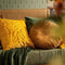 Dutch Decor ADA - Kussenhoes 45x45 cm - Chai Tea - geel - met rits