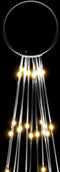 vidaXL - Vlaggenmast - kerstboom - 732 - LED's - warmwit - 500 - cm