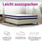 vidaXL - Pocketveringmatras - middelhard-hard - 140x200 - cm