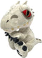Universal - Jurassic World Indominous Rex - Pluche Dinosaurus 25 cm - Grijs
