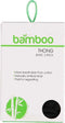Apollo Dames String - Bamboe 3-pack - Vochtregulerend - Zwart (3-pack)