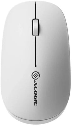 ALOGIC Echelon - Draadloze Muis - USB-C Oplaadbaar - Wit