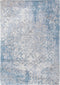 Louis de Poortere 8545 Alhambra - Vloerkleed - Vintage look - Blauw Grijs