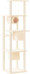 vidaXL - Kattenmeubel - met - sisal - krabpalen - 169 - cm - donkergrijs