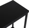 Console Versa Zwart Metaal 30 x 60 x 110 cm