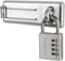 MasterLock 7640704EURD - Overvalslot - 4 cijferig hangslot - Zilver