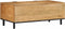 vidaXL - Salontafel - 100x54x40 - cm - massief - mango - bruin