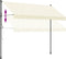 vidaXL - Luifel - uittrekbaar - 300x150 - cm - stof - en - staal - crèmekleurig