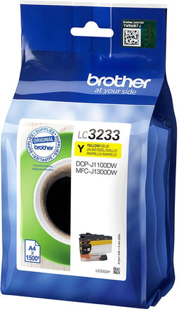 Brother LC-3233Y - Inktcartridge - 1.500 pagina's - Geel