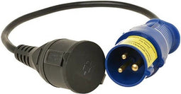 CEE verloopsnoer 3 pins contra