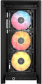 Corsair 4000D RS - ATX Tower - 3x ARGB PWM-fans - Zwart