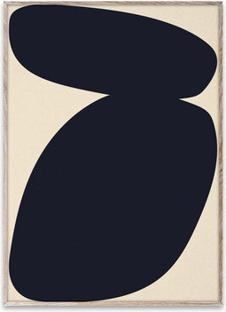 Paper Collective - Poster - Solid Shapes 03 - Nina Bruun - 30x40cm - excl. kader
