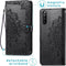 iMoshion Hoesje Geschikt voor Sony Xperia 10 III Hoesje Met Pasjeshouder - iMoshion Mandala Bookcase - Zwart