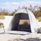 vidaXL - Strandtent - 3-persoons - waterdicht - grijs