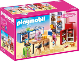 PLAYMOBIL 70206 - Dollhouse Leefkeuken - Oven Vaatwasser Koelkast