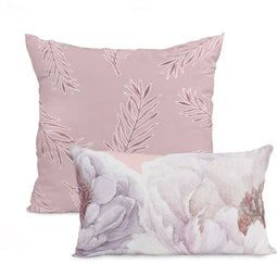 Set van 2 kussenhoezen Soft Bouquet | Happy Friday
