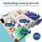 Gologi Slimme Inbouwspots - Smart LED Downlight - Dimbaar - RGB+CCT - GU10 - Wit