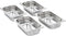 vidaXL - Gastronormbakken - 8 - st - GN - 1/4 - 65 - mm - roestvrij - staal