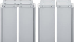 vidaXL - Windscherm - uittrekbaar - 170x600 - cm - blauw