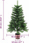 vidaXL - Kunstkerstboom - met - levensechte - naalden - 65 - cm - groen