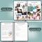Systemyze Agenda (2026) - Planner - Inclusief Stickervellen - A5 - Blauwgrijs