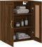 vidaXL - Wandkast - 69,5x34x90 - cm - bewerkt - hout - bruin - eikenkleur