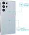 iMoshion Hoesje Geschikt voor Samsung Galaxy S22 Ultra Hoesje Siliconen - iMoshion Softcase Backcover smartphone - Transparant