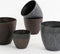 Mica Decorations Bravo Bloempot voor Buiten - H32,5 x Ø38 cm - Bruin gehamerd