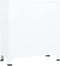 vidaXL - Opbergkast - industrieel - 90x40x100 - cm - staal - wit