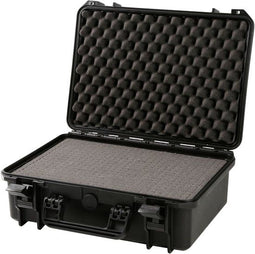 Perel HC430S - Harde koffer - Waterdicht IP67 noppenschuim plukschuim zwart 464 x 366 x 176 mm