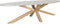 The Outsider Ovale Tuintafel 240 Cm Betonlook Brumby