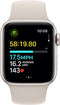 Apple Watch SE (2023) - Smartwatch - GPS + Cellular - 40mm - Sportbandje M/L Beige