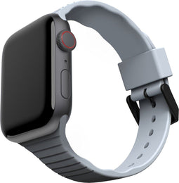 UAG Aurora Strap U bandje voor de Apple Watch Series 1 / 2 / 3 / 4 / 5 / 6 / 7 / 8 / 9 / SE - 38 / 40 / 41 mm - Soft Blue