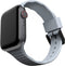 UAG Aurora Strap U bandje voor de Apple Watch Series 1 / 2 / 3 / 4 / 5 / 6 / 7 / 8 / 9 / SE - 38 / 40 / 41 mm - Soft Blue