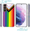 imoshion Hoesje Geschikt voor Samsung Galaxy S22 Hoesje Siliconen - imoshion Design hoesje - Meerkleurig / Rainbow Flag