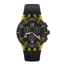 Swatch SUSJ403 - Polshorloge - Quartz - Zwart