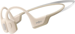 Shokz OpenRun Pro Mini - Draadloze Bone Conduction Hoofdtelefoon - 10 uur batterijduur - Beige