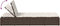 vidaXL - Ligbed - met - zwevend - kussen - poly - rattan - bruin
