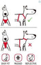 Red Dingo Tuig Padded Harness body omvang 46-63cm DH-PH-RE-ME