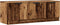 vidaXL - Tv-meubel - 102x35x36,5 - cm - bewerkt - hout - oud - houtkleurig