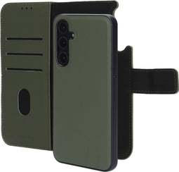 Mobiparts - Samsung Galaxy A35 - 2 in 1 Wallet Case met uitneembare backcover - Groen