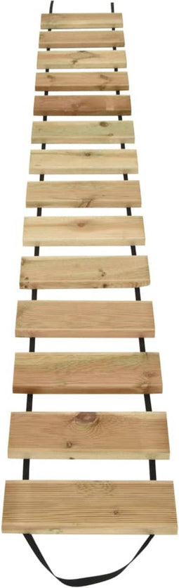 vidaXL - Tuinpad - oprolbaar - 35x300 - cm - geïmpregneerd - grenenhout