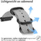 iMoshion Nylon 20 mm bandje - Geschikt voor Samsung Galaxy Watch 6 (Classic) / 5 (Pro) / 4 (Classic) / 3 – Garmin Venu / 2 plus / Sq - Forerunner 245 / 55 - Grijs