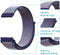 iMoshion Bandje Geschikt voor Samsung Gear S3 Frontier / Gear S3 Classic / Galaxy Watch (46mm) - iMoshion Nylon bandje - paars