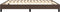 vidaXL - Bedframe - kunstleer - bruin - 180x200 - cm