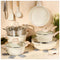 JUST PERFECTO JL-779 - 15-delige pannenset - Antiaanbaklaag marmer - Beige (15 stuks)