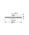 GROHE Rainshower 310 Mono Cube hoofddouche - 31cm - PureRain straal - chroom