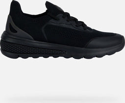 GEOX D Spherica Actif - Lage sneakers - Dempende ademende hi-tech - zwart